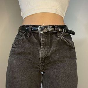 Rustler black Boyfriend/Mom Jeans